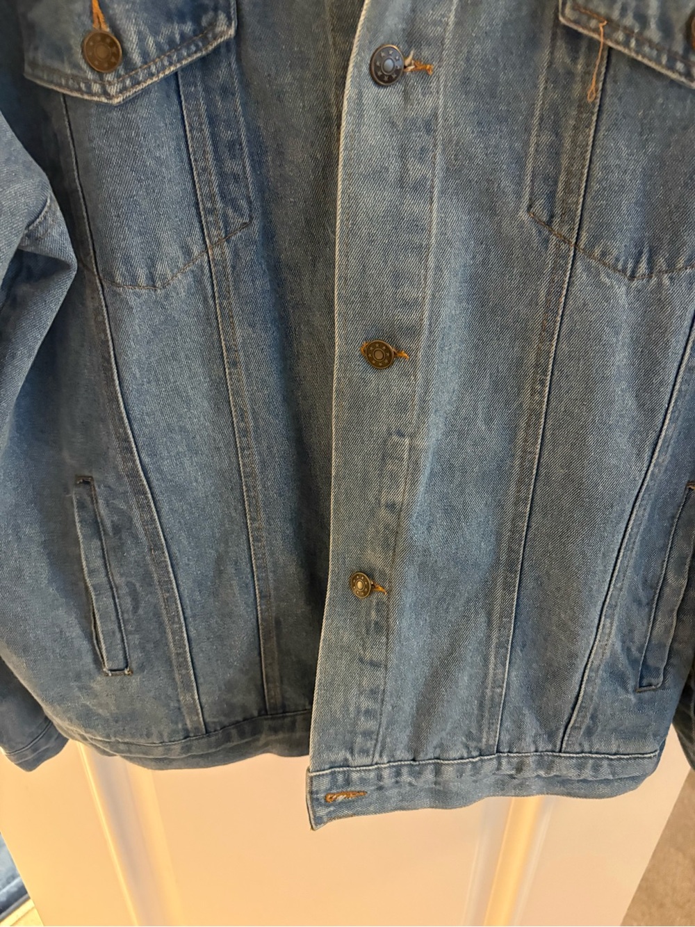 Vintage Vegas Riviera Casino Denim Jacket - Picture 3 of 16